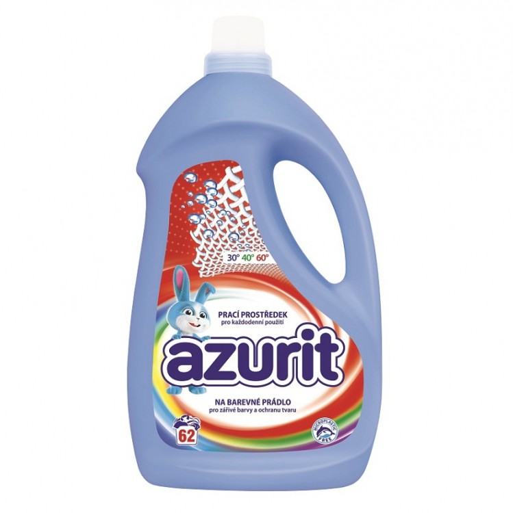 Azurit gel 62d/2480ml Color | Prací prostředky - Prací gely, tablety a mýdla